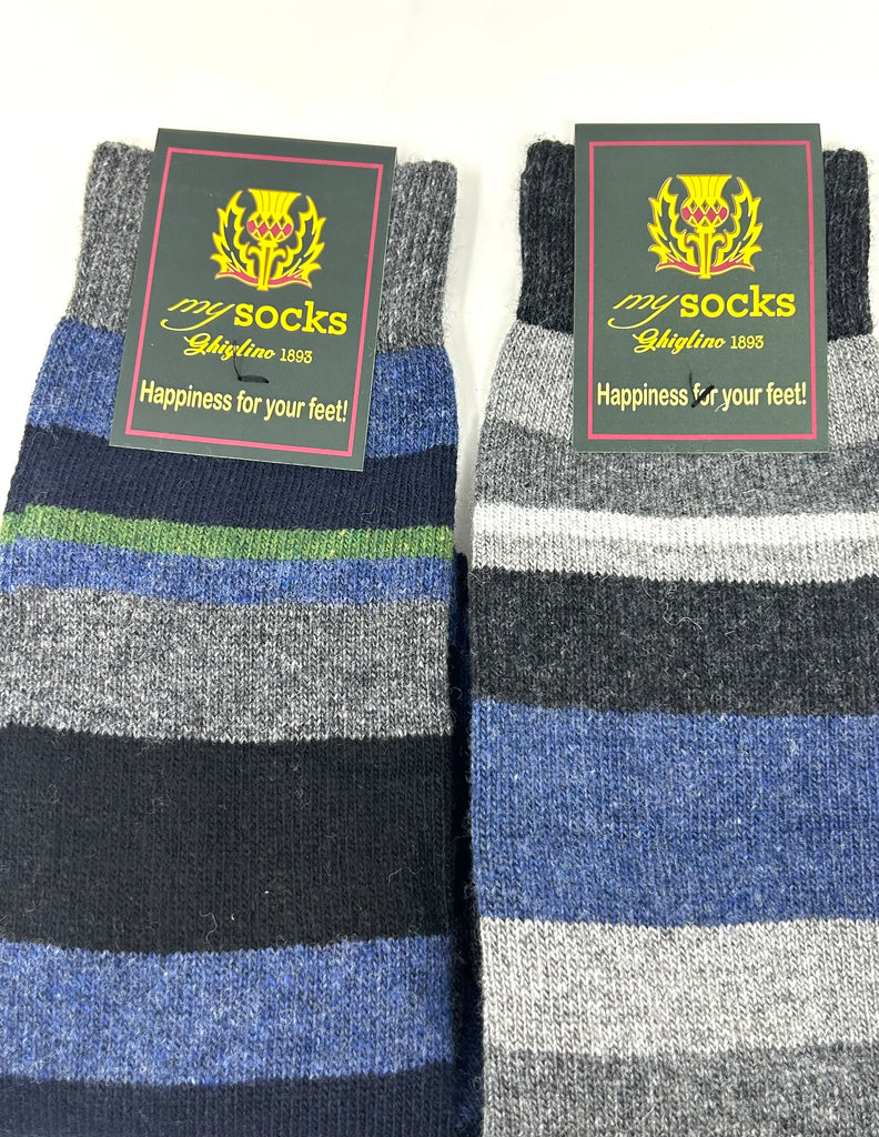 CALZE MISTO CASHMERE "MY SOCKS" BY GHIGLINO - Ghiglino1893