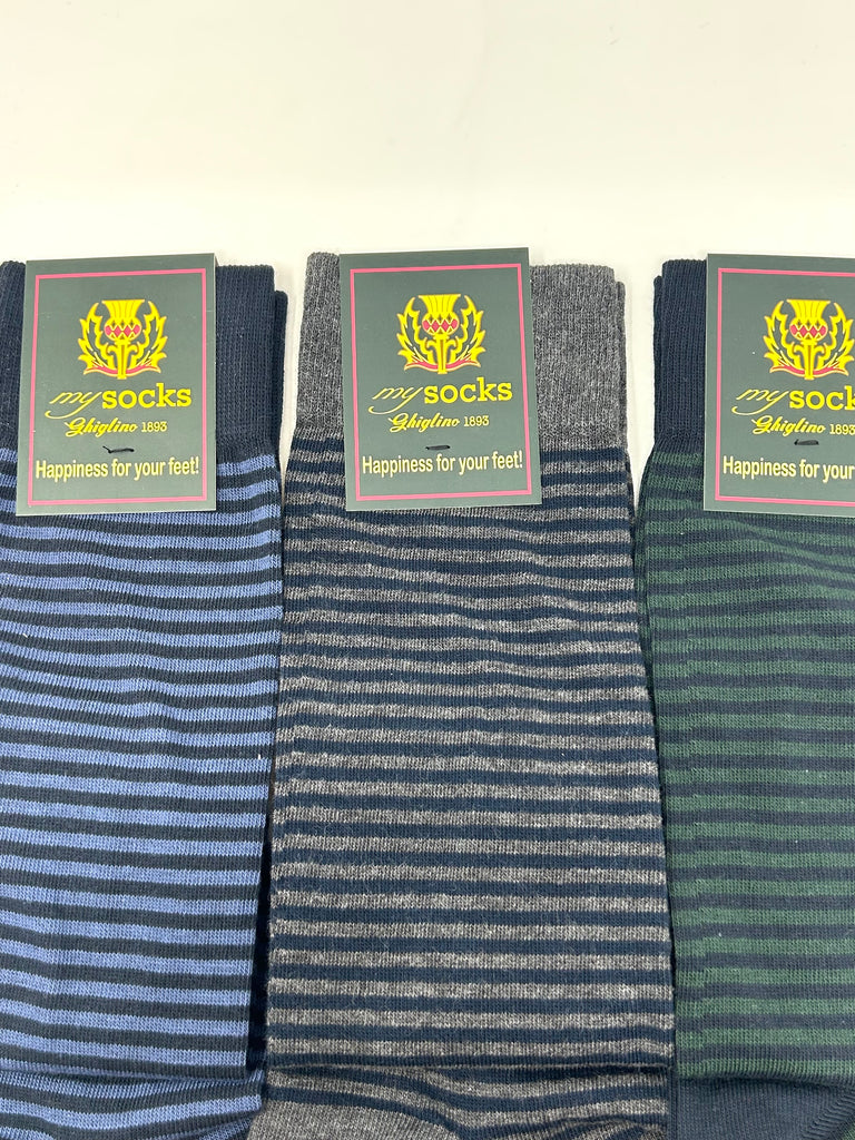 CALZE CALDO COTONE "MY SOCKS" BY GHIGLINO - Ghiglino1893