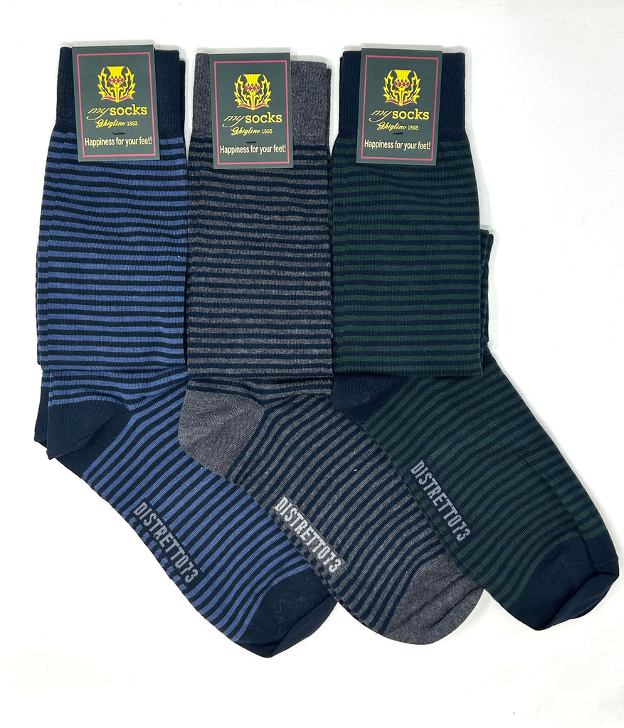 CALZE CALDO COTONE "MY SOCKS" BY GHIGLINO - Ghiglino1893