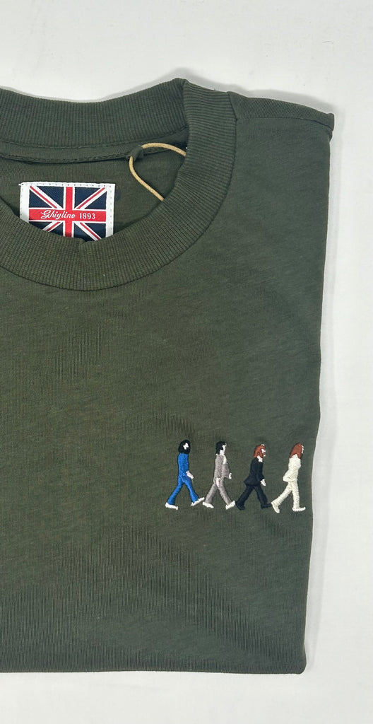 T-SHIRT RICAMO BEATLES - Ghiglino1893