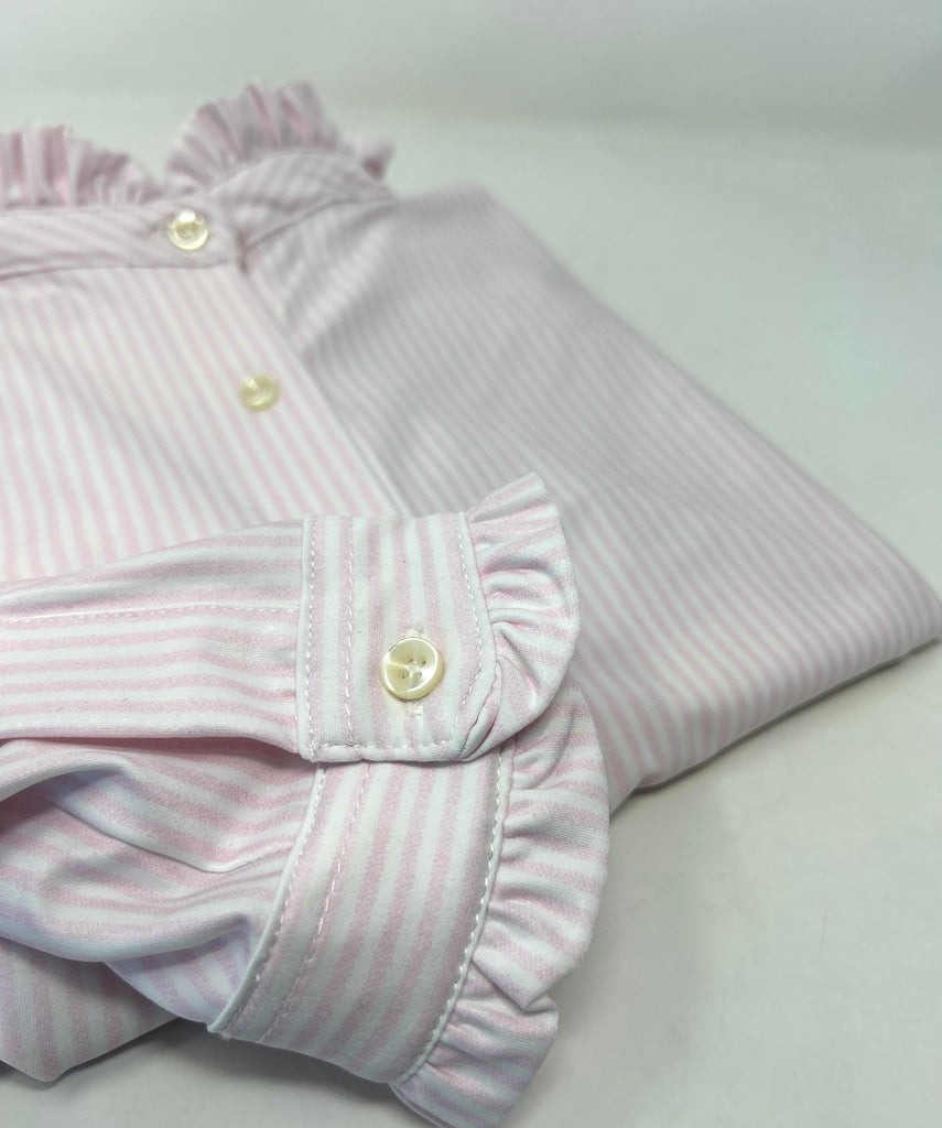 CAMICIA SISSI  "TRAVEL" JERSEY NO STIRO - Ghiglino1893