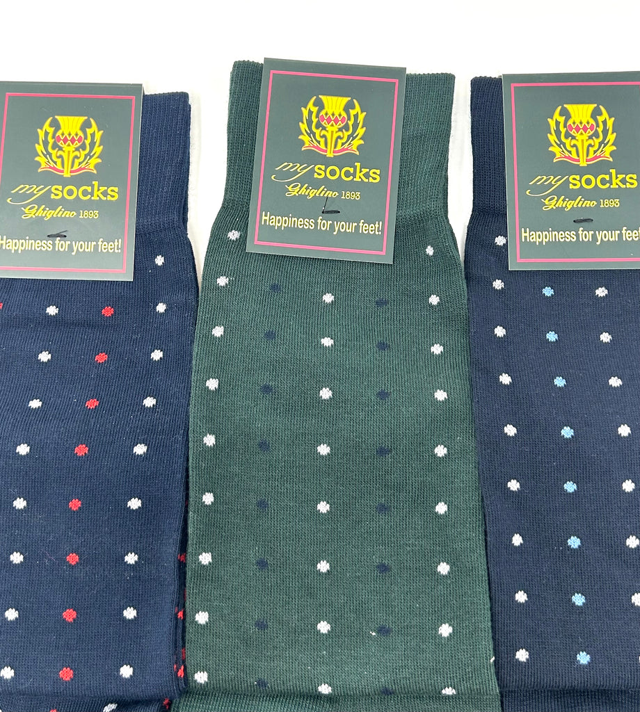 CALZE CALDO COTONE "MY SOCKS" BY GHIGLINO - Ghiglino1893