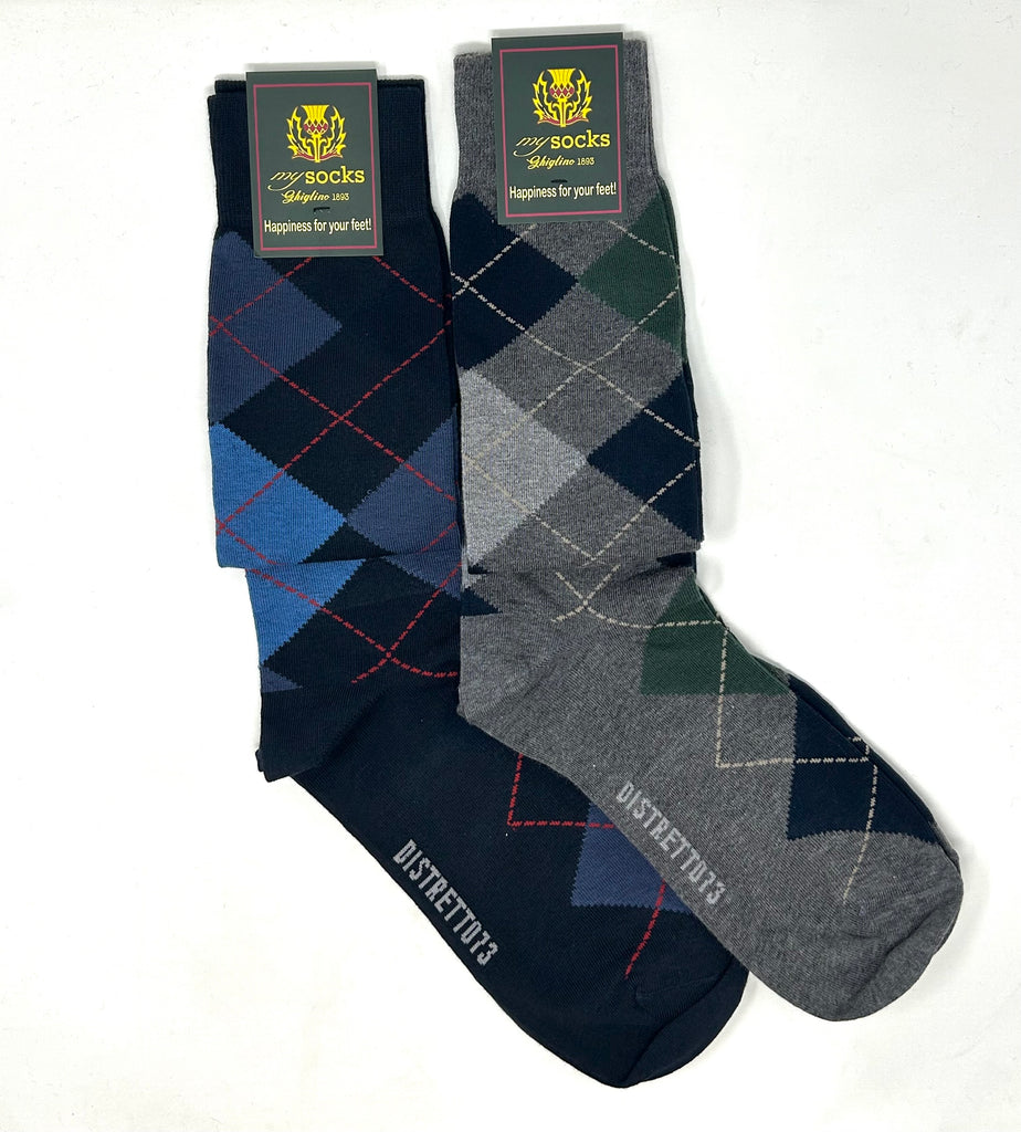 CALZE CALDO COTONE "MY SOCKS" BY GHIGLINO - Ghiglino1893