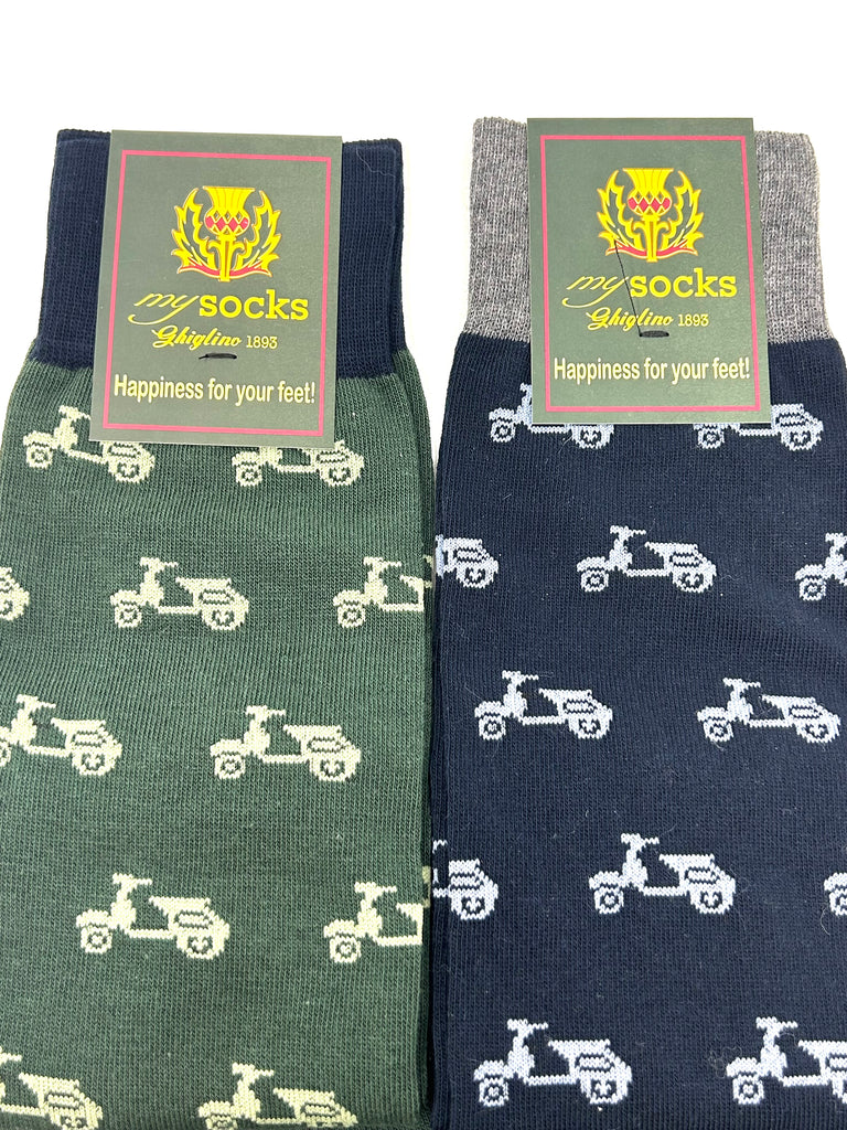 CALZE CALDO COTONE "MY SOCKS" BY GHIGLINO - Ghiglino1893