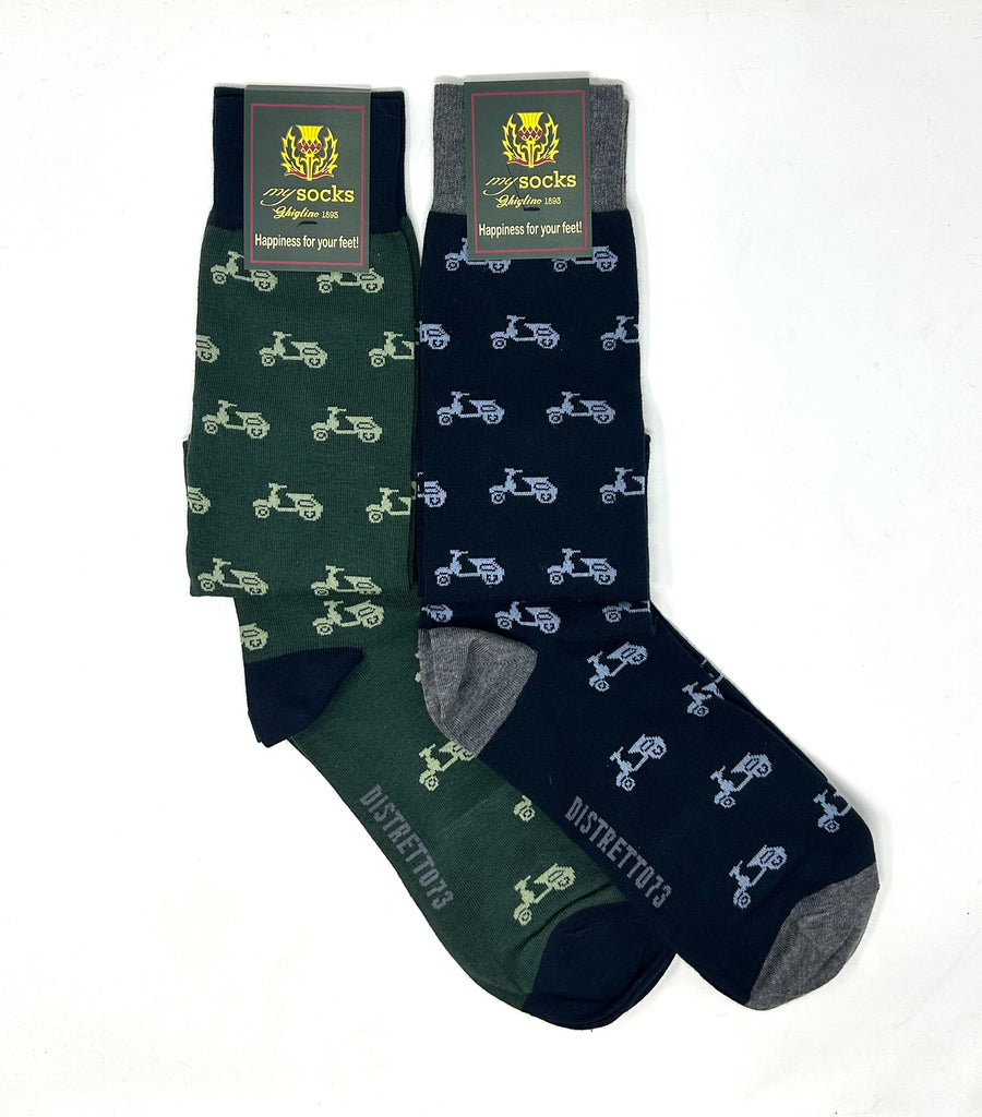 CALZE CALDO COTONE "MY SOCKS" BY GHIGLINO - Ghiglino1893