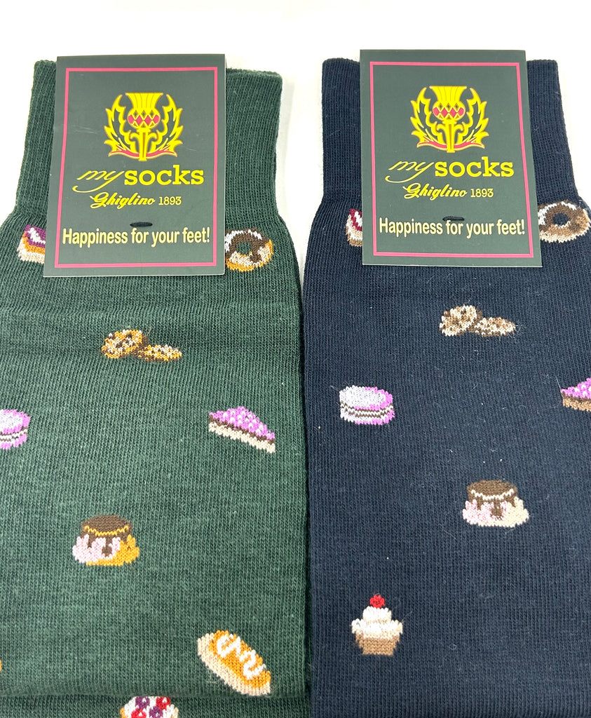 CALZE CALDO COTONE "MY SOCKS" BY GHIGLINO - Ghiglino1893
