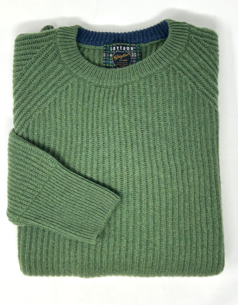MAGLIONE "JACKY" COSTA INGLESE ECO CASHMERE - Ghiglino1893