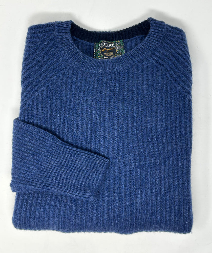MAGLIONE "JACKY" COSTA INGLESE ECO CASHMERE - Ghiglino1893