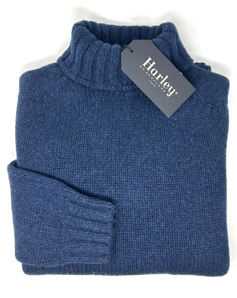 MAGLIONE COLLO ALTO HARLEY OF SCOTLAND - Ghiglino1893