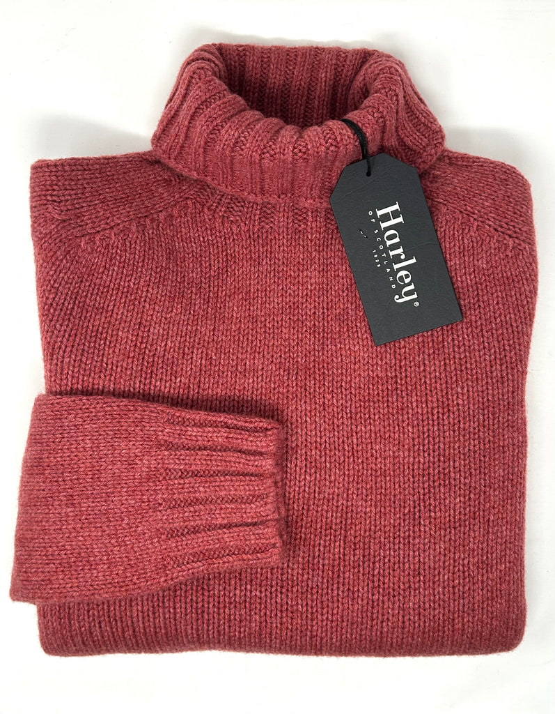 MAGLIONE COLLO ALTO HARLEY OF SCOTLAND - Ghiglino1893