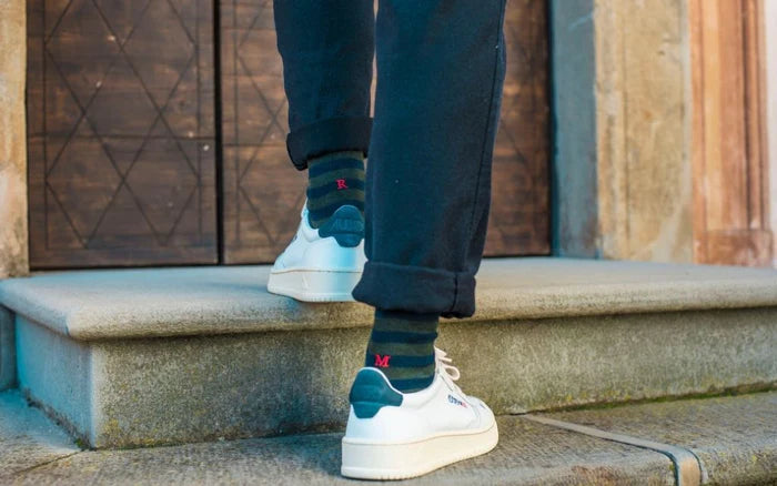 Calze Da Uomo O Donna Con Iniziali Ricamate - Foto 3